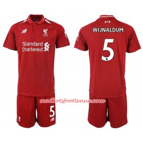 Maillot/Tenue Liverpool WIJNALDUM 5 Enfant Domicile 2018/2019